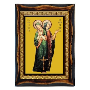 Saints Perpetua and Felicity - Santas Perpetua y Felicidad - Perpétue et Félicité -Santa Perpétua e Santa Felicidade -Perpetua und Felicitas