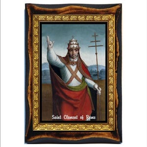 San Clemente di Roma - Papa Clemente I - Papa Clemente - Clemente de Roma - Clément de Rome - Clemens von Rom - Sao Clemente - Paus Clemens