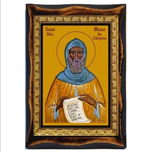 Moses the Black - Abba Moses the Robber - Moïse le Ethiopien - San Moisés el Moro - Mose di Scete - Mojżesz Etiopczyk - Sao Moisés o Etíope