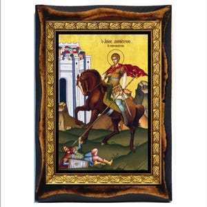 Saint Demetrios of Thessaloniki - Saint Demetrius - San Demetrio - Saint Dimitrios - Saint Dimitri - Sao Demetrio - San Demetrio - Dimitrios