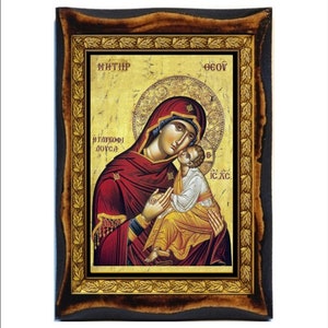 Vergine Maria del dolce bacio - Panayia Glykofilousa - Vergine Maria del dolce bacio - Vergine Maria del dolce bacio - Vierge de la Tendresse