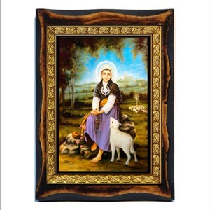 Santa Gertrude de Nivelles - Santa Gertrude - Santa Gertrude - Sankt Gertrud - Gertrude a Padroeira dos Gatos - Santa Gertrude di Nivelles