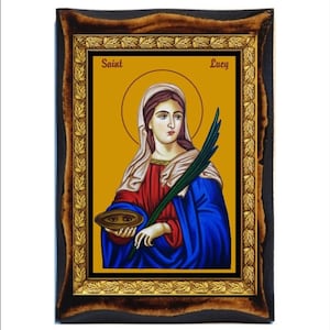 Lucia di Siracusa - Santa Lucia - Santa Lucia - Sainte Lucie - Lucie de Syracuse - Santa Lucia - Lucía de Siracusa - Łucja z Syrakuz - Lucia