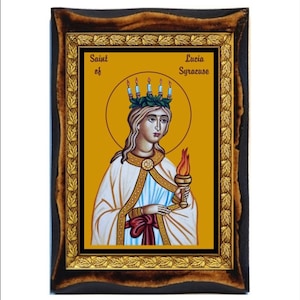 Lucia di Siracusa - Santa Lucia - Santa Lucia - Sainte Lucie - Lucie de Syracuse - Santa Lucia - Lucía de Siracusa - Łucja z Syrakuz - Lucia