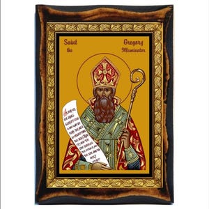 Saint Gregory the Bishop of Greater Armenia - Gregory the Illuminator - Gregory the Illuminator -Grigore Luminătorul - Gregor der Erleuchter