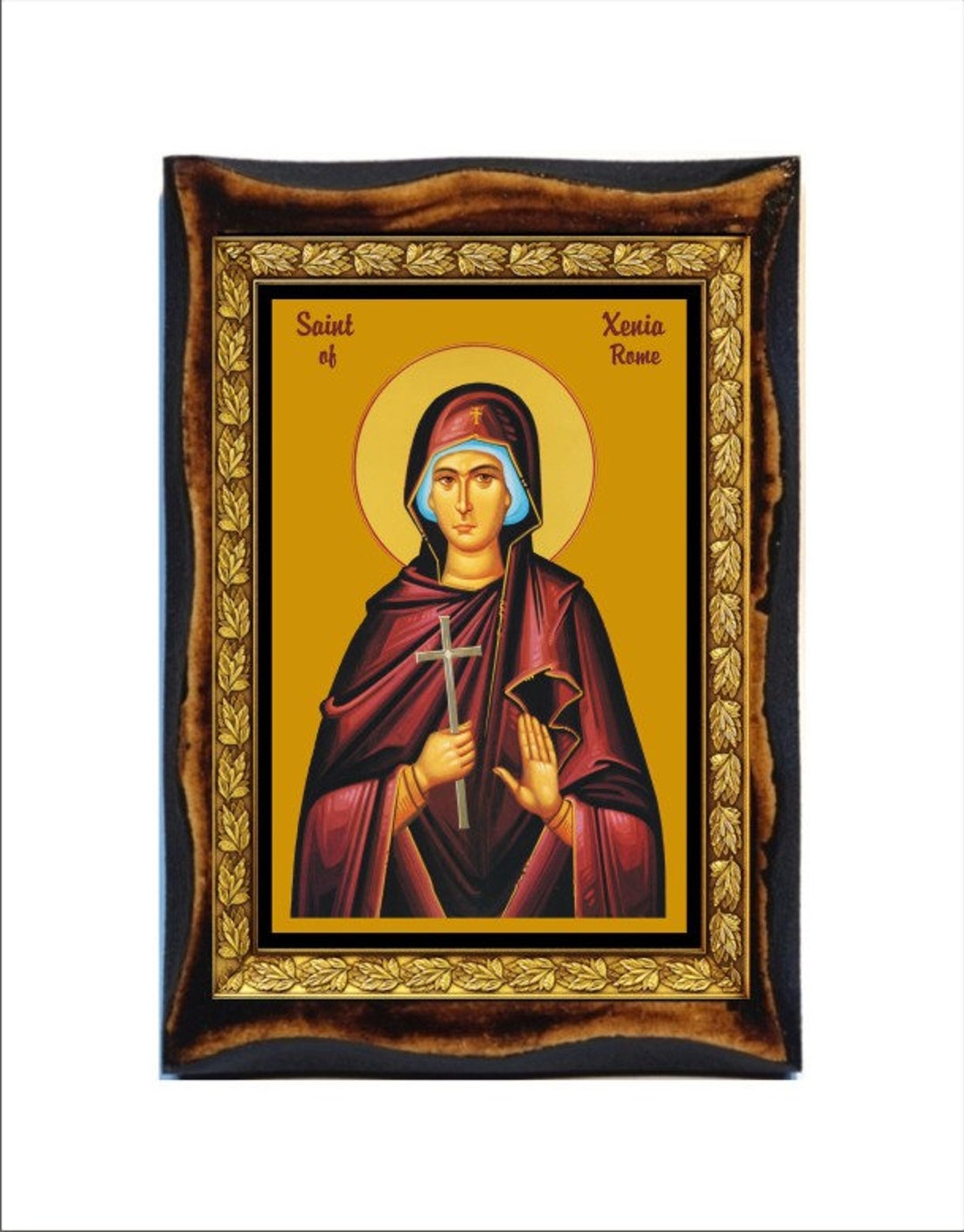 Saint Xenia of Rome Sainte Xenia Saint Xenia Xenia the Etsy