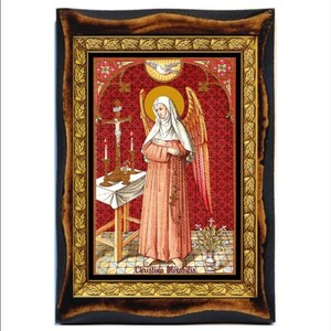 Saint Christina Mirabilis-Sainte Christine Mirabilis-Santa Cristina Mirabilis-Cristina la Admirable-Cristina l'Ammirabile-Christina Mirabili