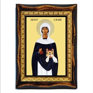 Saint Emma-Sainte Emma-Heilige Emma-Santa Emma-Sant&#39;Emma-Sfânta Ema-Sveta Ema-Света Ема-Sint Emma-Święta Emma-Santa Ema-Emma-Ema