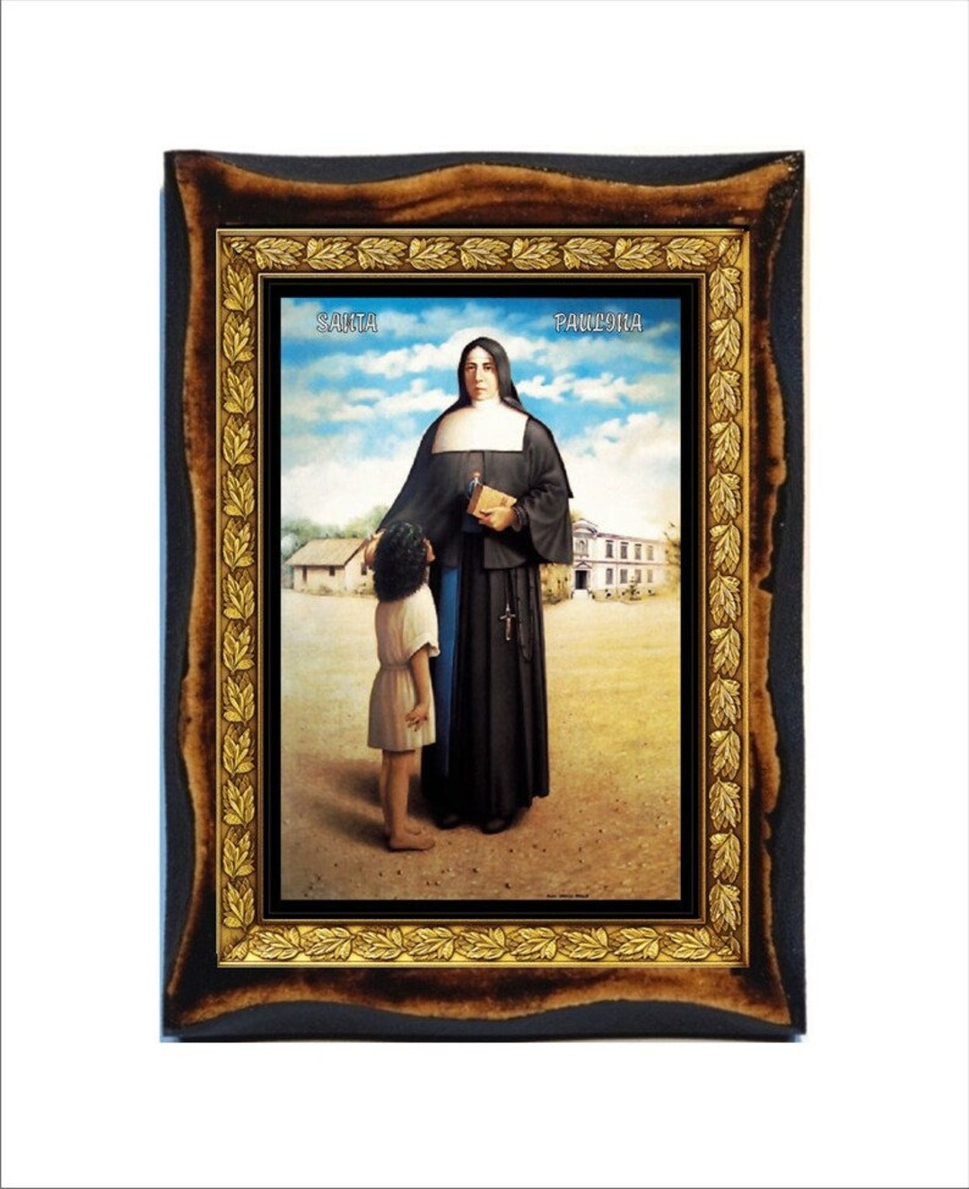 Saint Pauline Santa Paolina Pauline Du Cœur Agonisant De Etsy