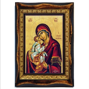 Vergine Maria del dolce bacio - Panayia Glykofilousa - Vergine Maria del dolce bacio - Vergine Maria del dolce bacio - Vierge de la Tendresse