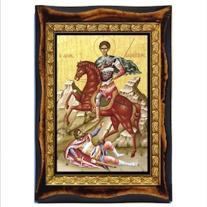 Saint Demetrios of Thessaloniki - Saint Demetrius - San Demetrio - Saint Dimitrios - Saint Dimitri - Sao Demetrio - San Demetrio - Dimitrios