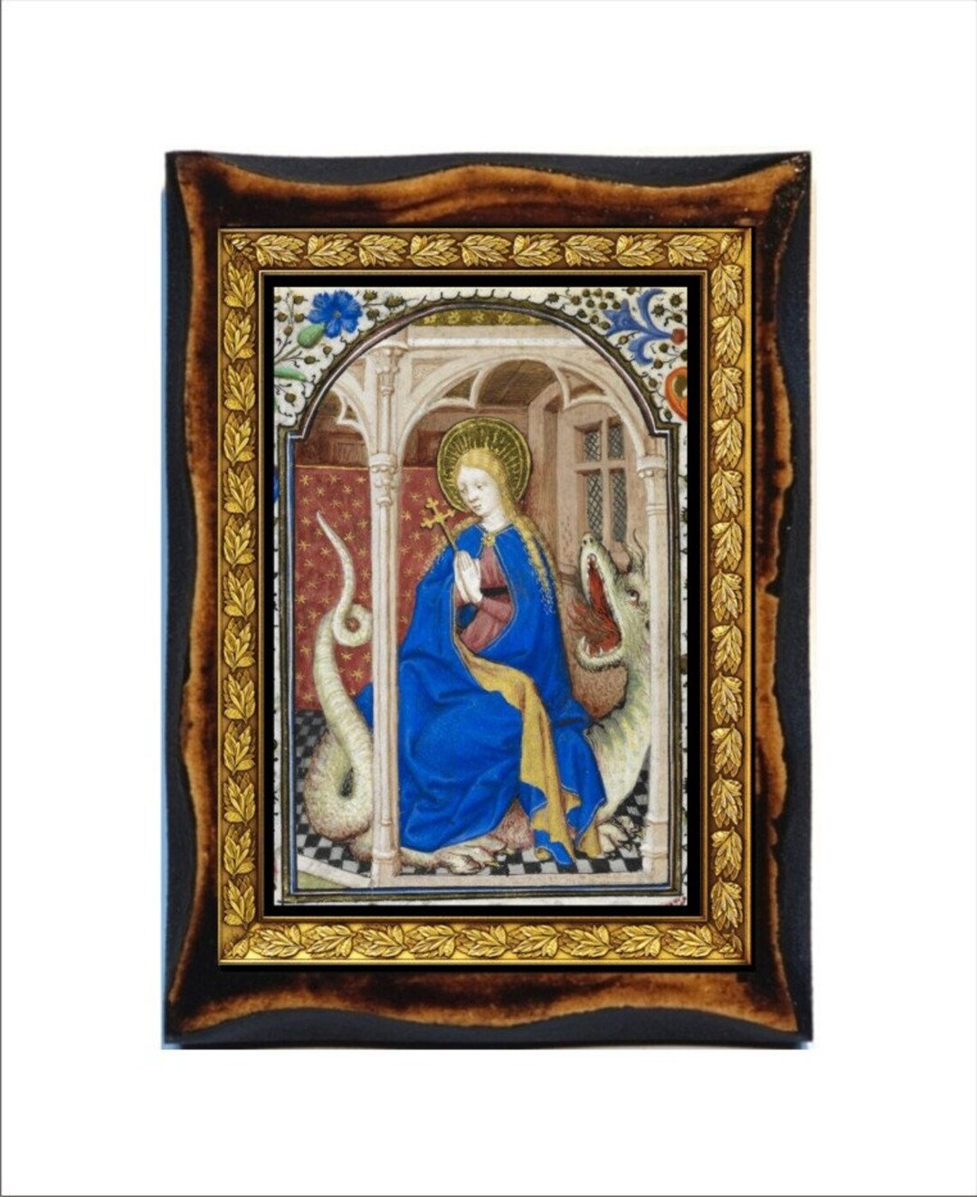 Saint Margaret and the Dragon - Santa Margarita - Margareta Von ...