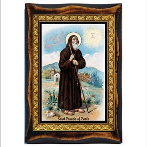 San Francesco di Paola -San Francisco de Paula -Francisko de Paola -Franciscus van Paola- Sfântul Francisc-São Francisco- Franciszek z Paoli