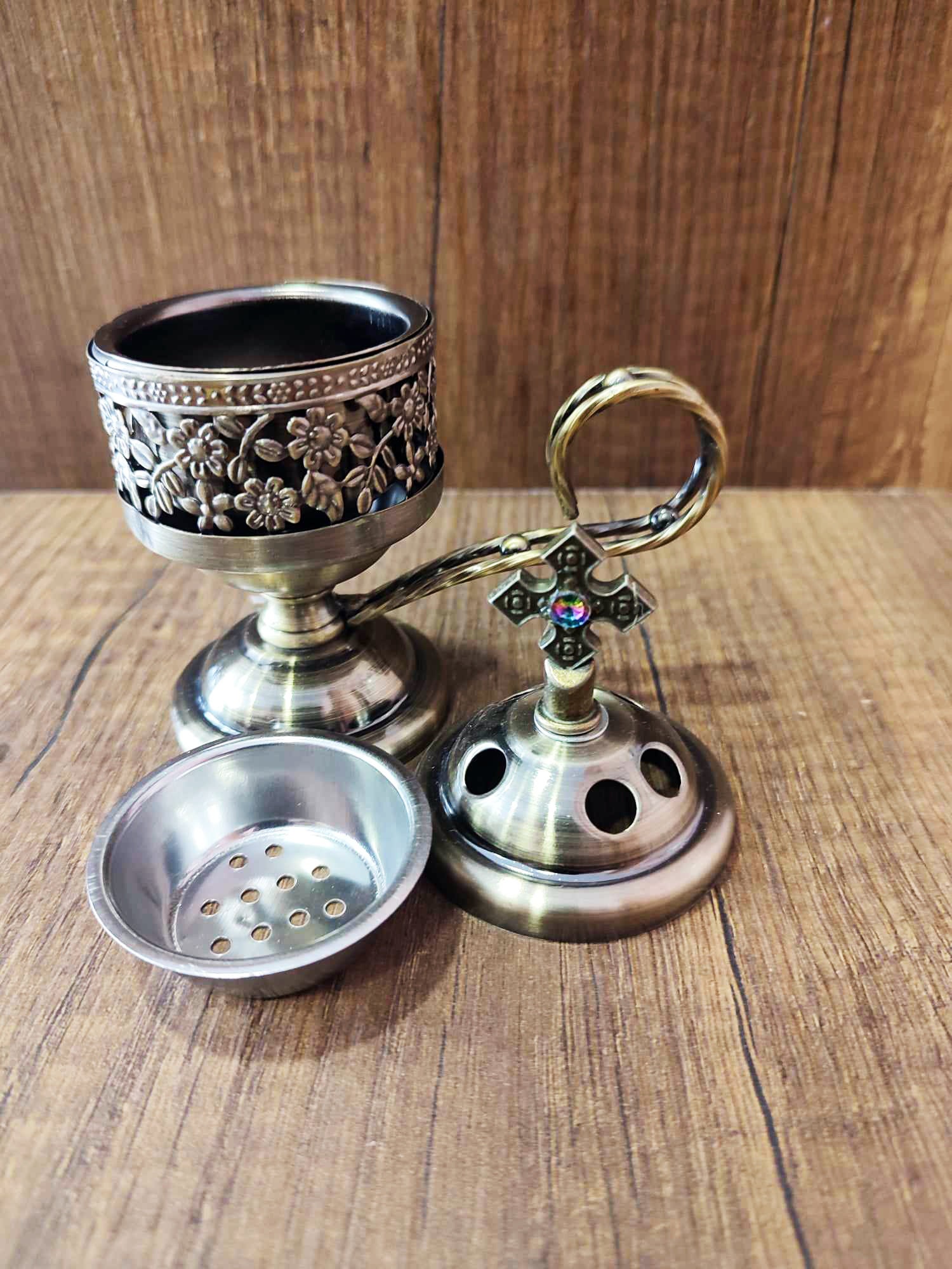 Bronze Incense Burner: Orthodox Catholic Thurible Censer - Etsy