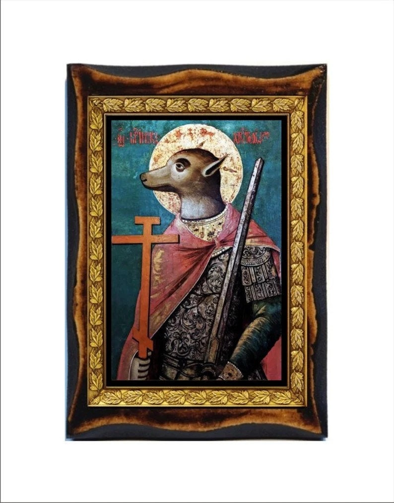 Christopher the dog head - Cynocephaly - Saint Christopher - Christophe Cynocéphalie - San Cristoforo Cinocefalo - Christophorus Kynokephale