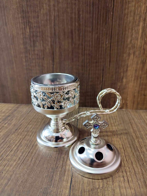 銀製の金属香炉：正教会の香炉 - Etsy 日本