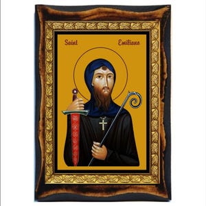 Saint Emiliano of Valence- Saint Émilien de Valence -San Emiliano- Sant&#39;Emiliano-Свети Емилијано-Święty Emilian-Santo Emiliano-Sant&#39;Emilianu