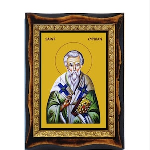 Saint Cyprian-Cipriano de Cartago-Ciprian de Cartagina-Cyprien de Carthage-São Cipriano-Cyprianus-San Cipriano-Siprianus