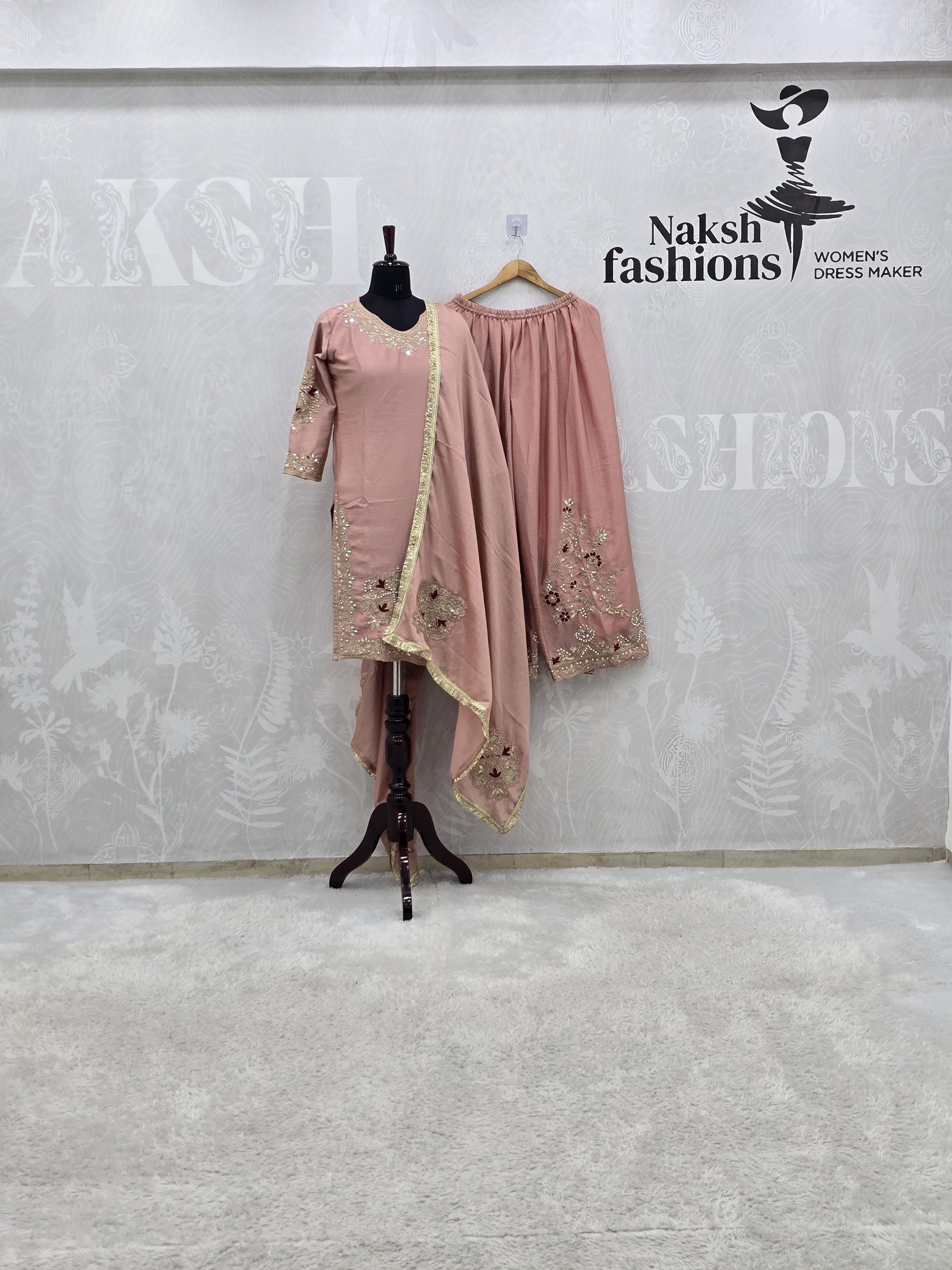 Dress With Dupatta - Etsy