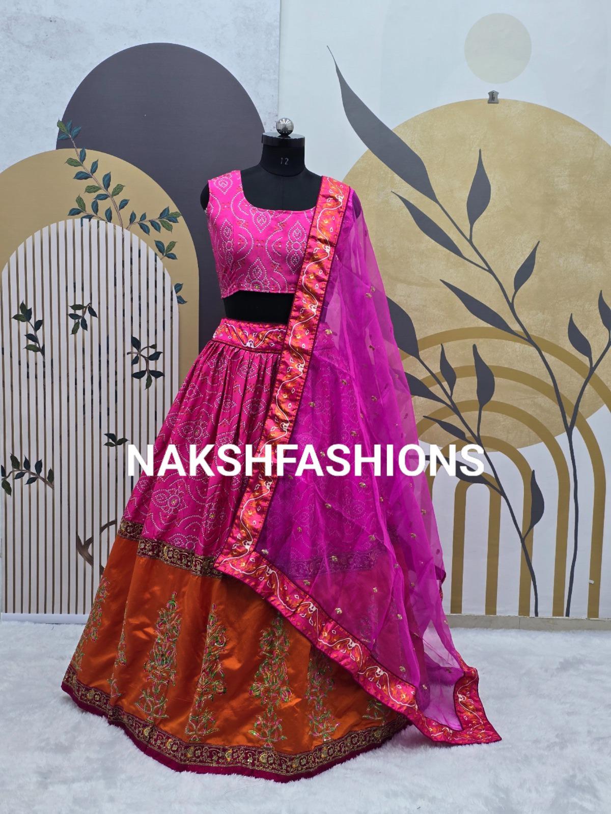 Cotton Lehenga Choli Etsy UK