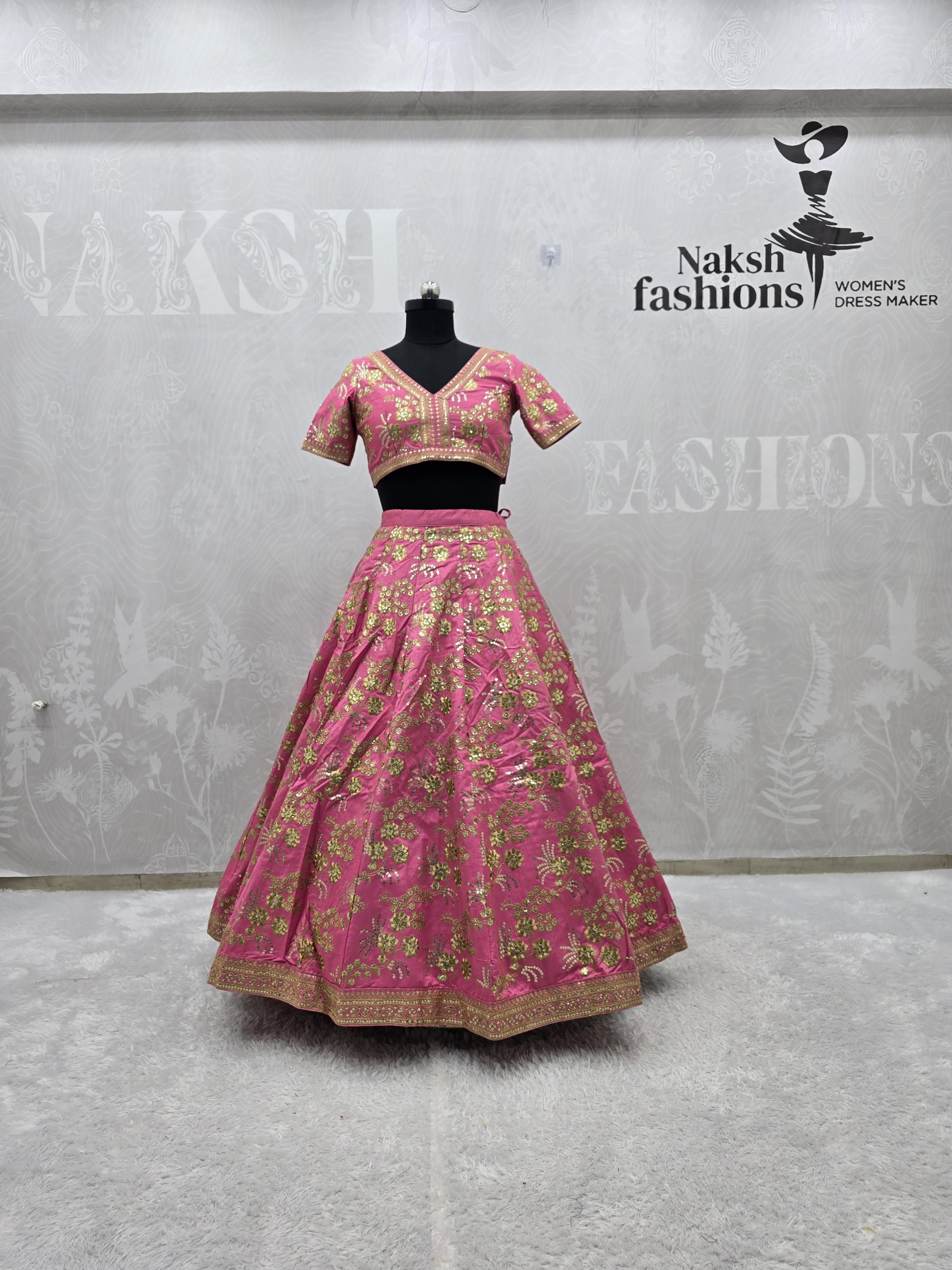 chinese dress ladies Wedding Lehenga Choli For 25 Year Girl