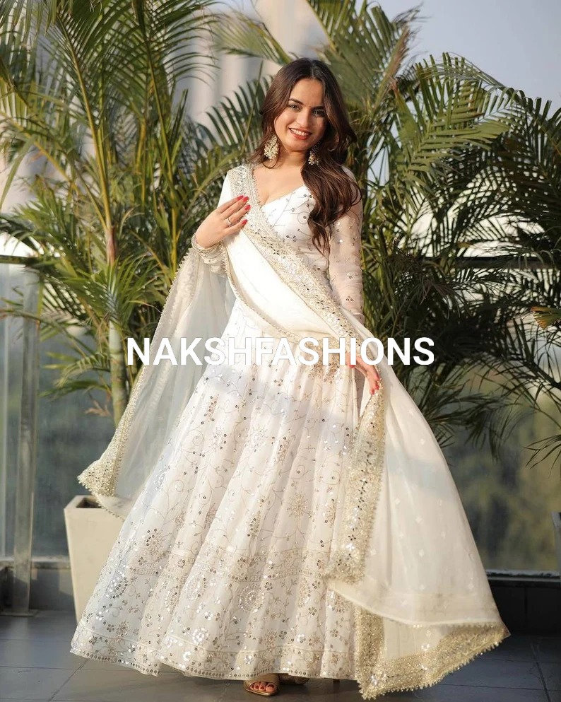 Anarkali gown Etsy