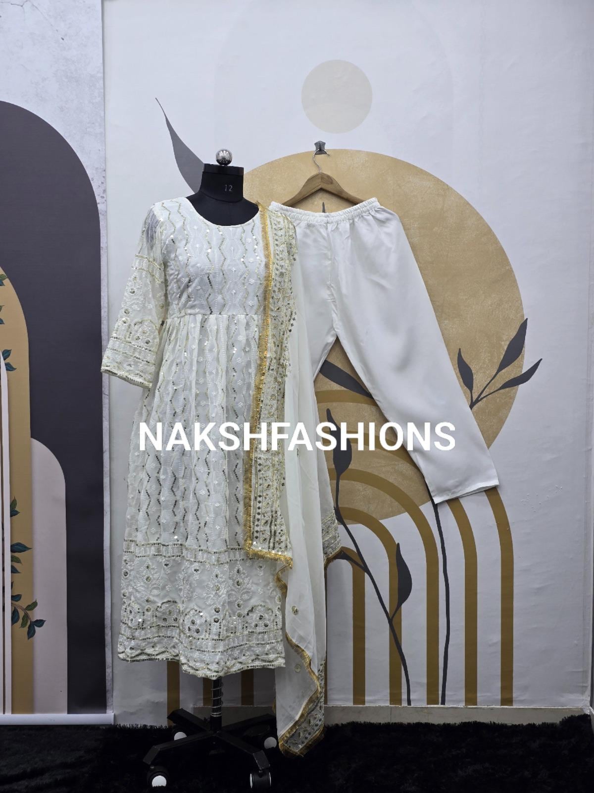 Gold Indian Gown - Etsy