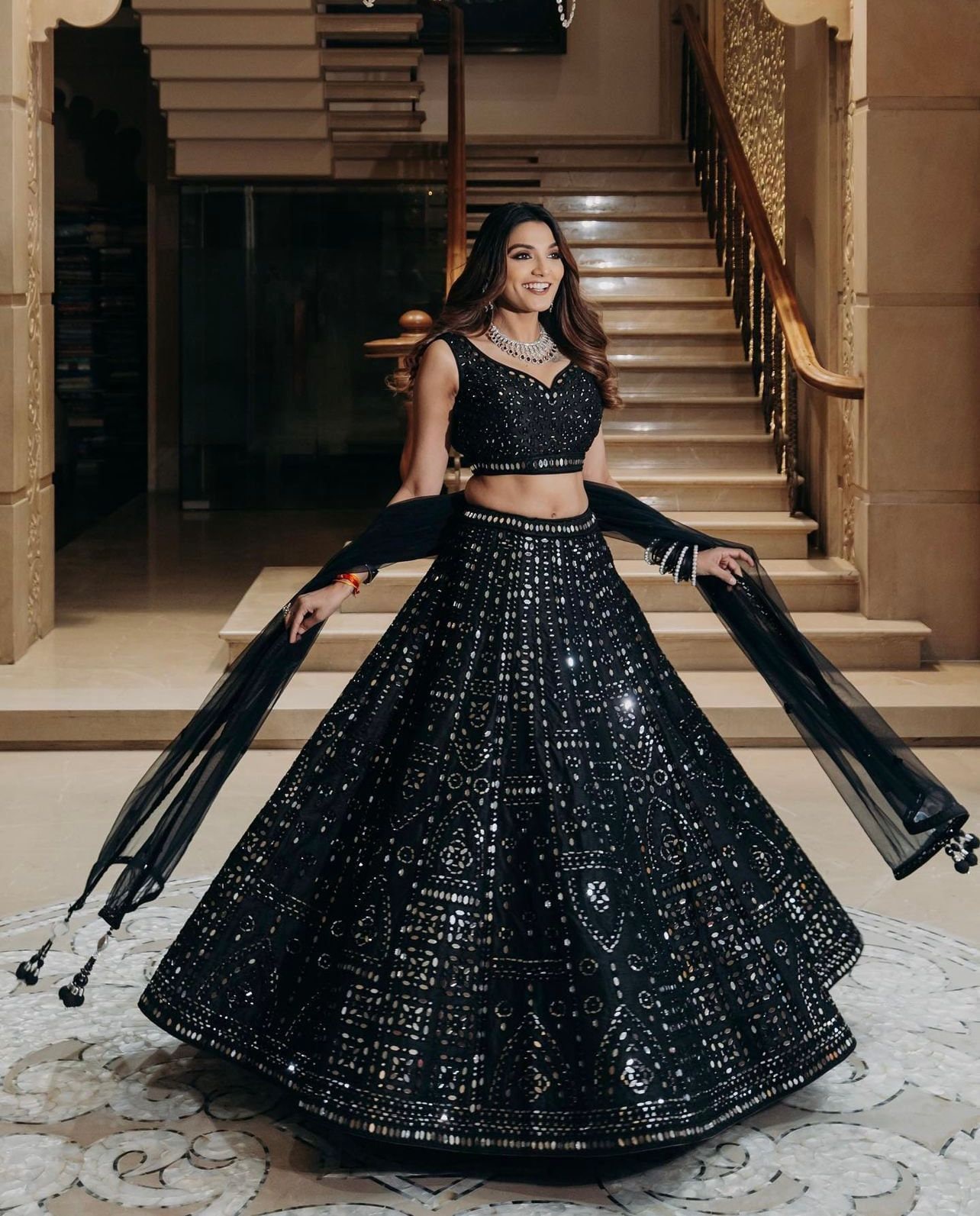 Black Lehenga Choli Etsy Australia