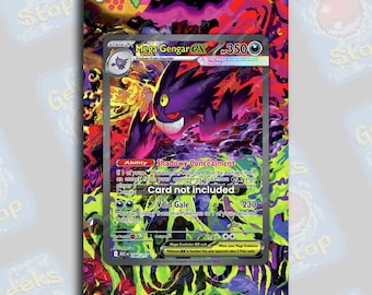 Mega Gengar ex SAR | Extended Art Display Case for Pokemon Card
