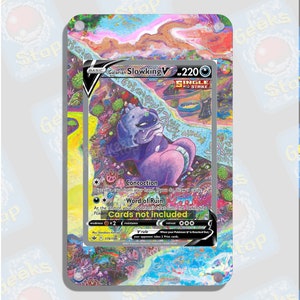Slowking V | Grande vitrine artistique pour carte Pokémon