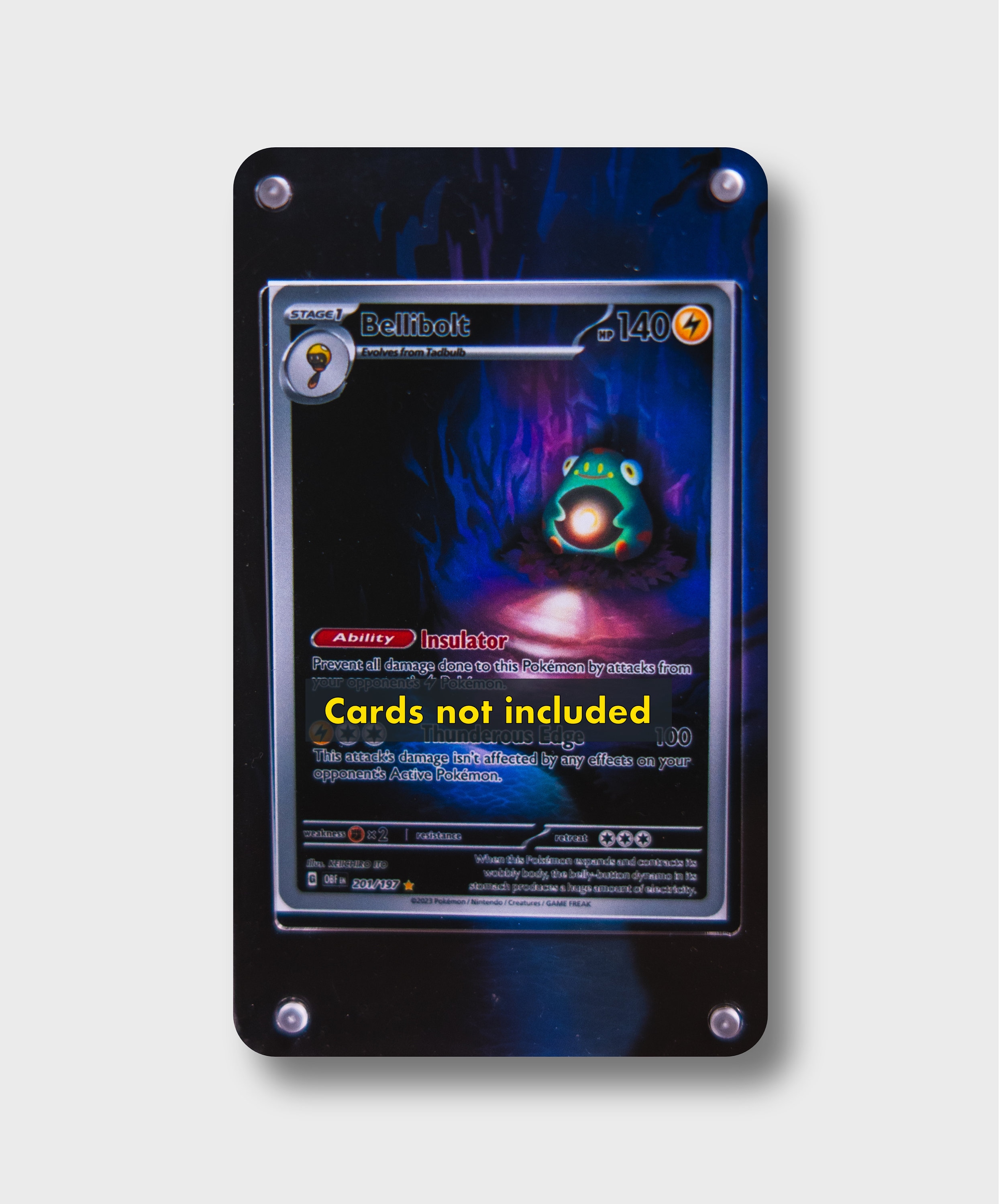 bellibolt pokemon card Pokemon Trading Card Game Journey Together Hyper Rare Iono's Bellibolt ex #188 [Lightly Played]