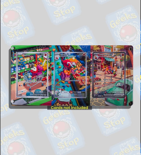 Buy Fuecoco Crocalor Skeledirge | Extended Art Display Case for Pokemon Card  Online in India - Etsy
