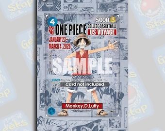 Luffy US Voyage Promo | Extended Art Display Case for Graded OPTCG