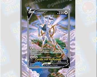 Arceus V Alternate Art | Extended Art Display Case for Pokemon Card