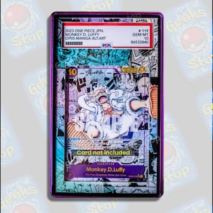 Luffy Manga PSA CGC Beckett / Vetrina artistica estesa per OPTCG classificato