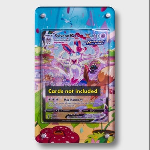 Art alternatif Sylveon VMAX | Grande vitrine artistique pour carte Pokémon