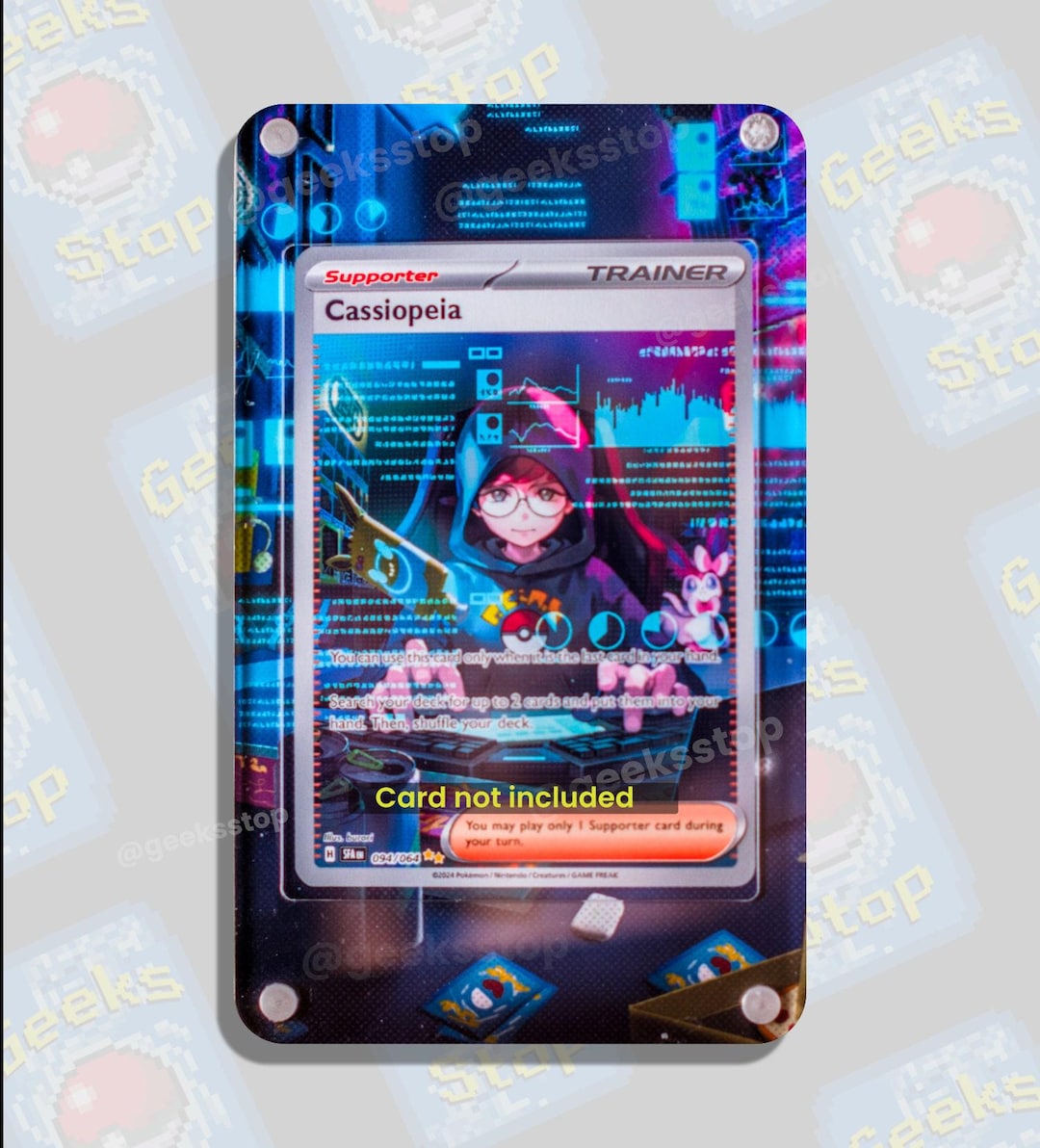 cassiopeia pokemon card 056/064 which helps accommodate for changes in air pressure within the case Pokémon TCG Cassiopeia 086/064 Shrouded