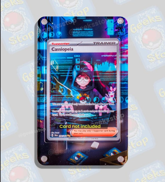 cassiopeia pokemon card full art - 094/064 - Shrouded Fable shuffle your deckYou may play only 1 Supporter card during your turn. Cassiopeia SAR | Extended Art