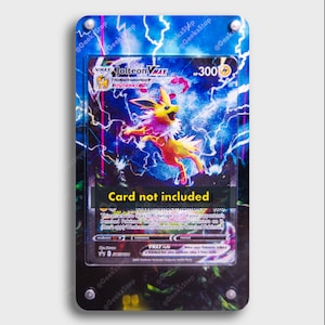 Promo Jolteon VMAX | Grande vitrine artistique pour carte Pokémon