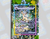 リーフィア ex SAR | ポケモンカード用拡張アートディスプレイケース