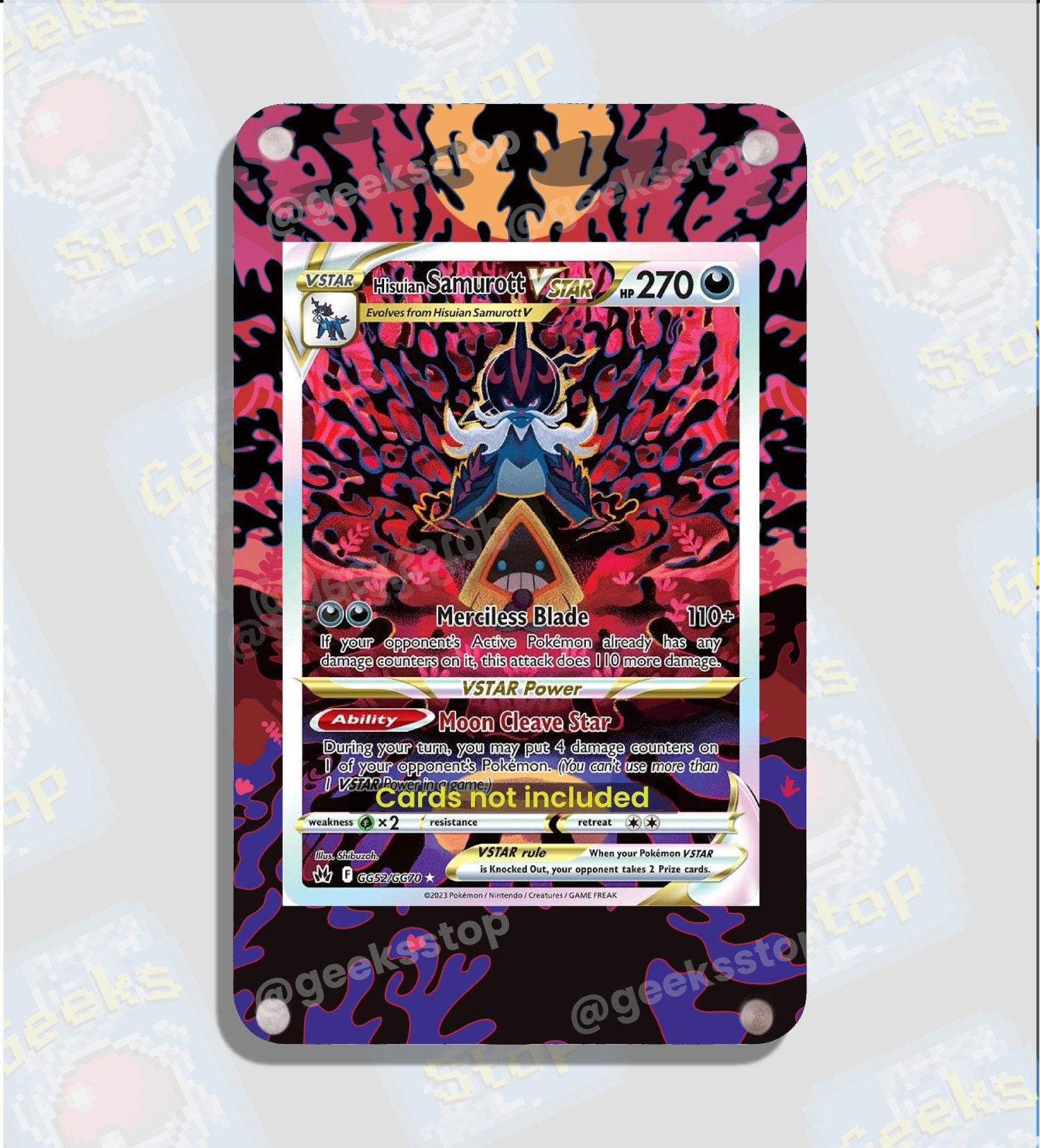 hisuian samurott pokemon card V GG51/GG70 GG51/GG70 / Ultra Rare Card Type / HP / Stage Pokemon Hisuian Samurott VSTAR Like