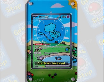 Mew ex Shiny SIR / Vetrina con illustrazioni estese per carte Pokémon