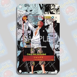 Shanks Manga OP09 | Große Kunst Vitrine für OPTCG