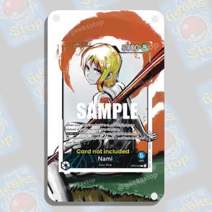 Nami OP03 Alt Art Anführer | Große Kunst Vitrine für OPTCG