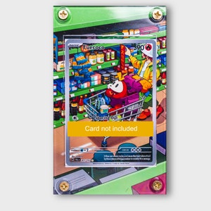 Fuecoco IR | Grande vitrine artistique pour carte Pokémon