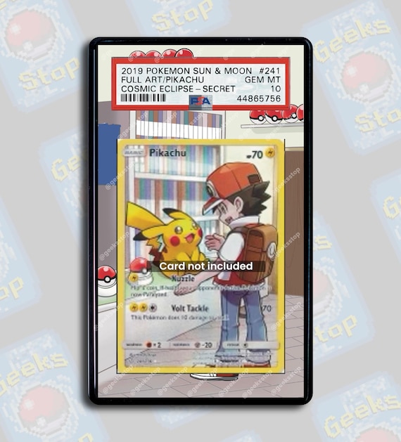 pokemon sun and moon pikachu card Gengar VMAX Alt Art main image 1