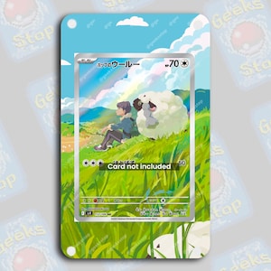 Wooloo RA de Hop | Illustration détaillée de la vitrine pour carte Pokémon