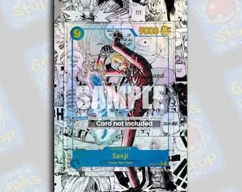 Sanji Manga PRB-02 / Vitrina de exhibición de arte extendida para OPTCG