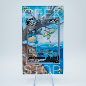 Hisuian Lilligant V Art alternatif | Grande vitrine artistique pour carte Pokémon