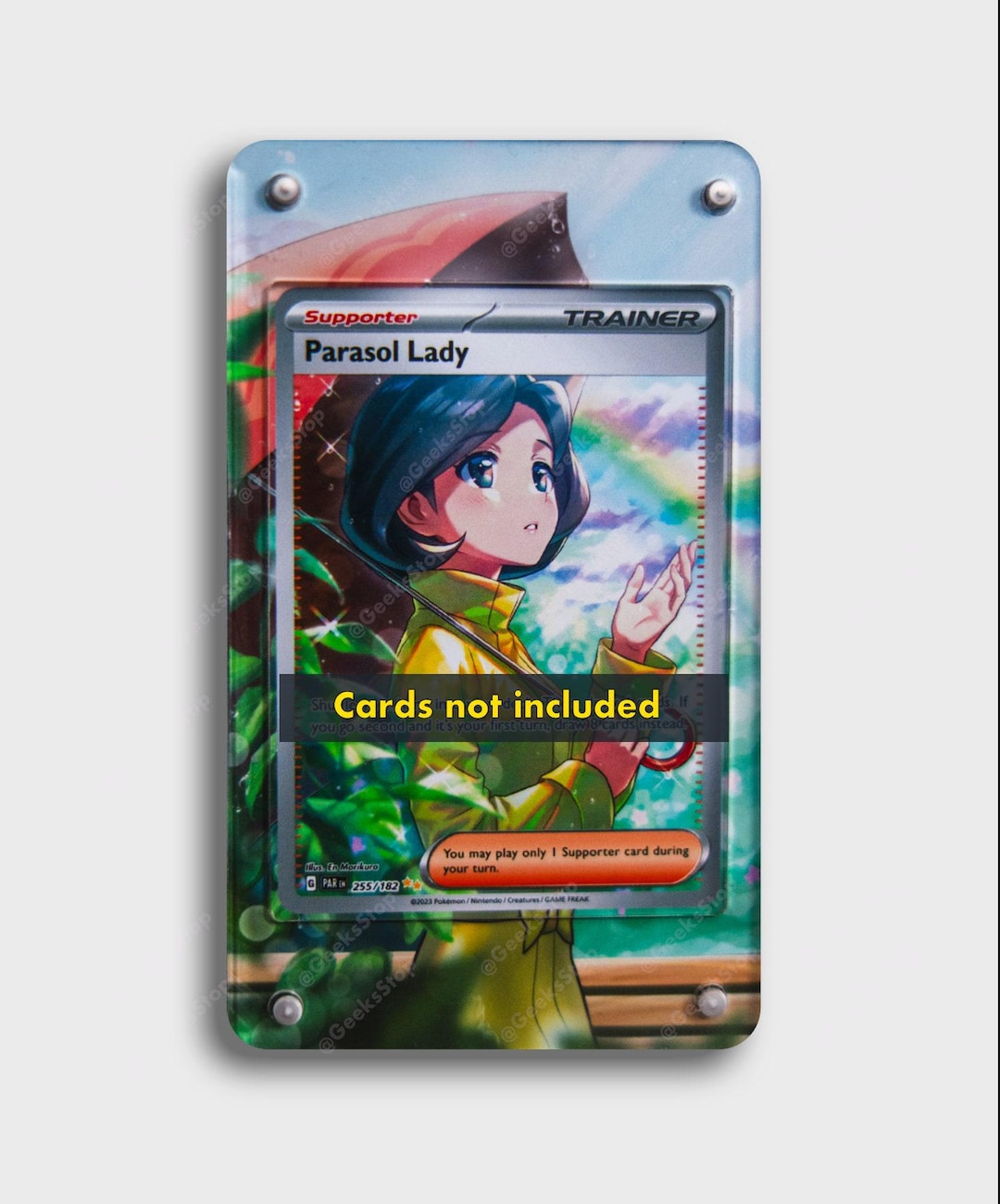 parasol lady pokemon card price 255 182 Case Shuffle your hand into your deck Pokemon - Parasol Lady 169/182
